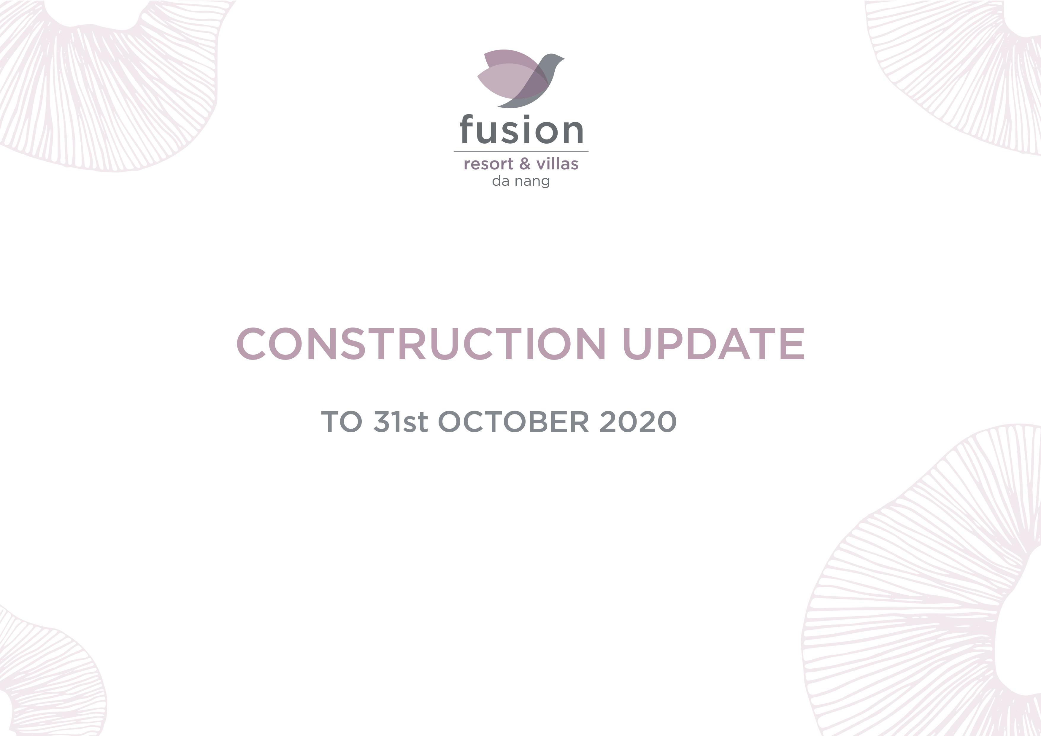 Project progress in October 2020